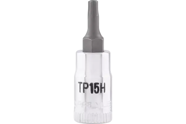 1/4 in. Drive Tamper-Proof 5 Torx/Star Chrome Sockets