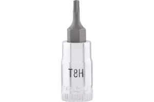 1/4 in. Drive Tamper-Proof Torx/Star Chrome Sockets