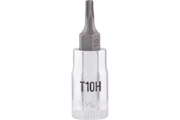 1/4 in. Drive Tamper-Proof Torx/Star Chrome Sockets