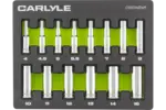 1/4 in. Drive Deep Chrome Socket Sets - Metric