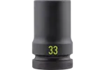 1 in. Drive Deep Impact Sockets - Metric