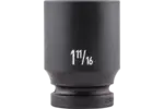 1 in. Drive Deep Impact Sockets - SAE