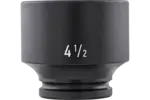1 in. Drive Standard Depth Impact Sockets - SAE