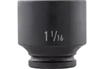 1 in. Drive Standard Depth Impact Sockets - SAE