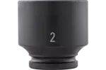 1 in. Drive Standard Depth Impact Sockets - SAE