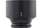 1 in. Drive Standard Depth Impact Sockets - SAE