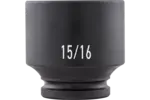 1 in. Drive Standard Depth Impact Sockets - SAE