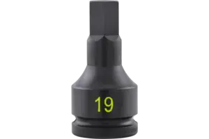 3/4 in. Drive Standard Depth Hex Bit Impact Sockets - Metric
