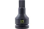 3/4 in. Drive Standard Depth Hex Bit Impact Sockets - Metric
