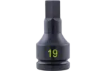 3/4 in. Drive Standard Depth Hex Bit Impact Sockets - Metric