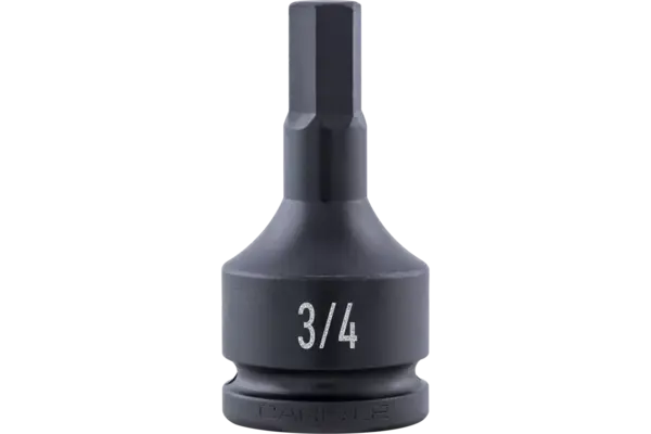 3/4 in. Drive Standard Depth Hex Bit Impact Sockets - SAE