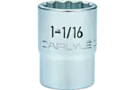 3/4 in. Drive Standard Depth Chrome Sockets - SAE