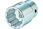 3/4 in. Drive Standard Depth Chrome Sockets - SAE