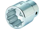 3/4 in. Drive Standard Depth Chrome Sockets - SAE