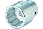 3/4 in. Drive Standard Depth Chrome Sockets - SAE