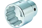 3/4 in. Drive Standard Depth Chrome Sockets - SAE