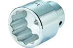 3/4 in. Drive Standard Depth Chrome Sockets - SAE