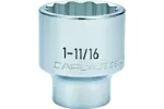 3/4 in. Drive Standard Depth Chrome Sockets - SAE