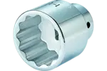 3/4 in. Drive Standard Depth Chrome Sockets - SAE
