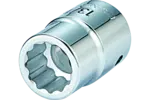 3/4 in. Drive Standard Depth Chrome Sockets - SAE