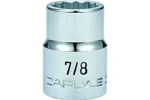 3/4 in. Drive Standard Depth Chrome Sockets - SAE