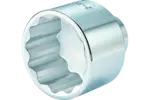3/4 in. Drive Standard Depth Chrome Sockets - SAE
