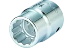 3/4 in. Drive Standard Depth Chrome Sockets - SAE