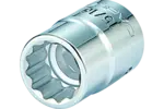 3/4 in. Drive Standard Depth Chrome Sockets - SAE