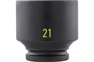 3/4 in. Drive Standard Depth Double Square Impact Sockets - Metric