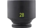 3/4 in. Drive Standard Depth Impact Sockets - Metric