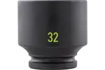 3/4 in. Drive Standard Depth Impact Sockets - Metric