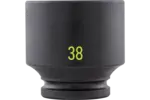 3/4 in. Drive Standard Depth Impact Sockets - Metric
