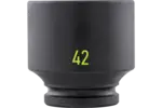 3/4 in. Drive Standard Depth Impact Sockets - Metric