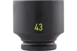 3/4 in. Drive Standard Depth Impact Sockets - Metric