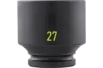 3/4 in. Drive Standard Depth Impact Sockets - Metric