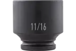 3/4 in. Drive Standard Depth Impact Sockets - SAE