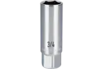 3/8 in. Drive Chrome Spark Plug Sockets - SAE
