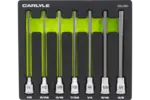 3/8 in. Drive Hex Bit Chrome Socket Sets - SAE