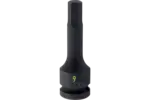 3/8 in. Drive Hex Bit Impact Sockets - Metric