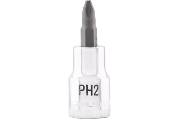 3/8 in. Drive Phillips Bit Chrome Sockets