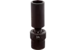 3/8 in. Drive Universal Joint Impact Sockets - SAE