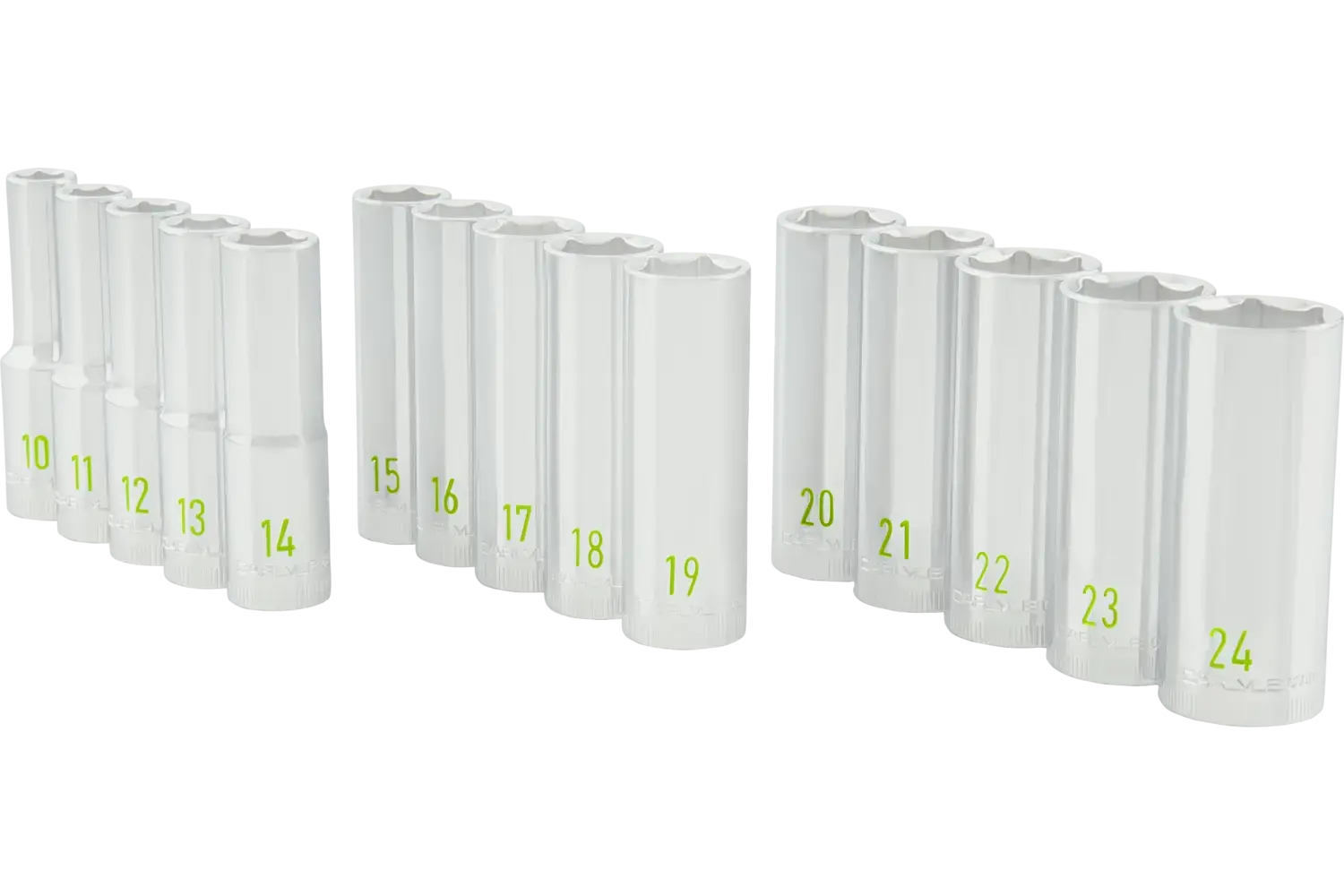 1/2 in. Drive Deep Chrome Socket Sets - Metric