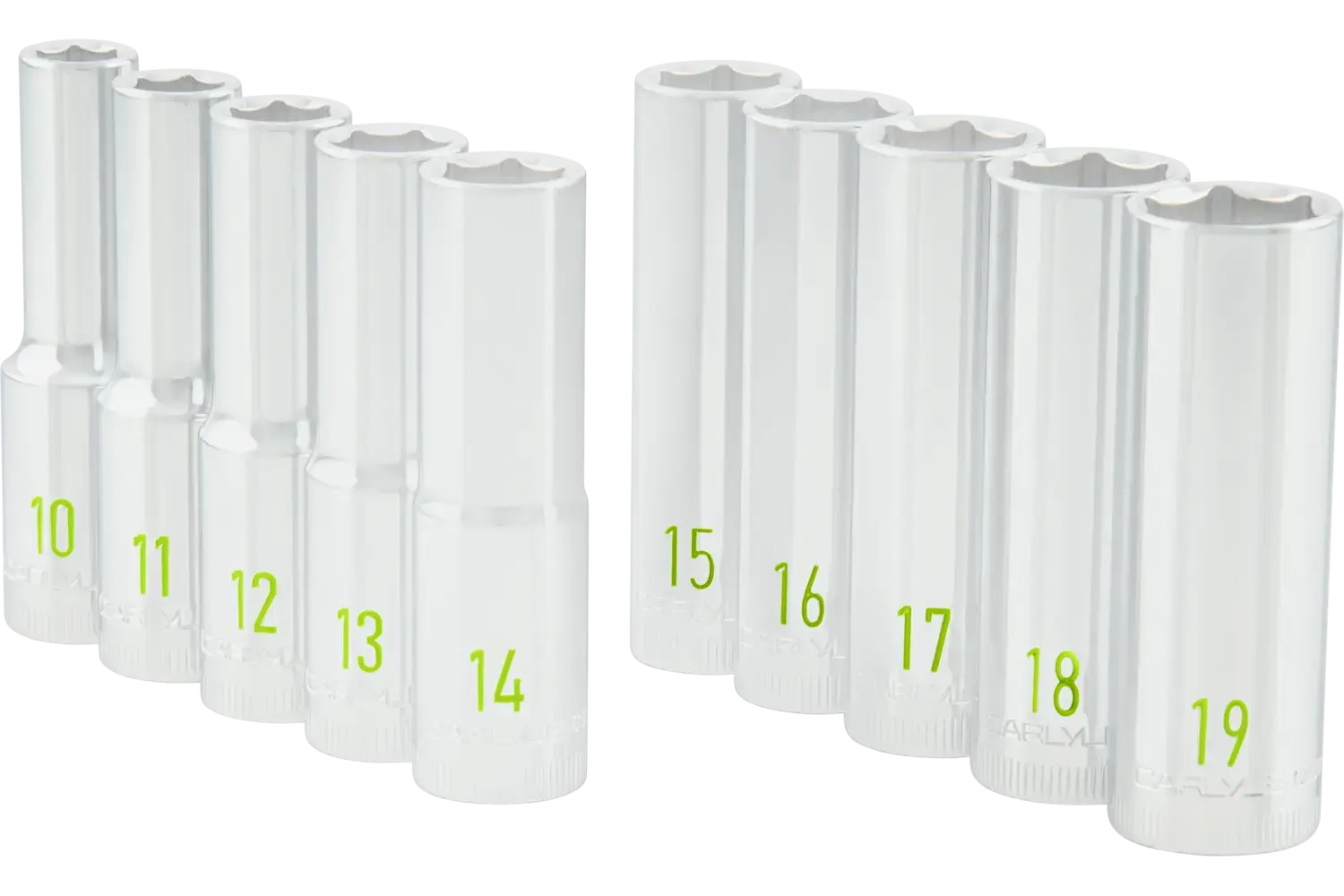 1/2 in. Drive Deep Chrome Socket Sets - Metric