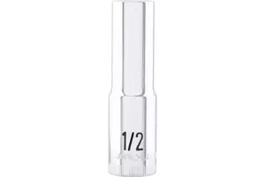 1/2 in. Drive Deep Chrome Sockets - SAE