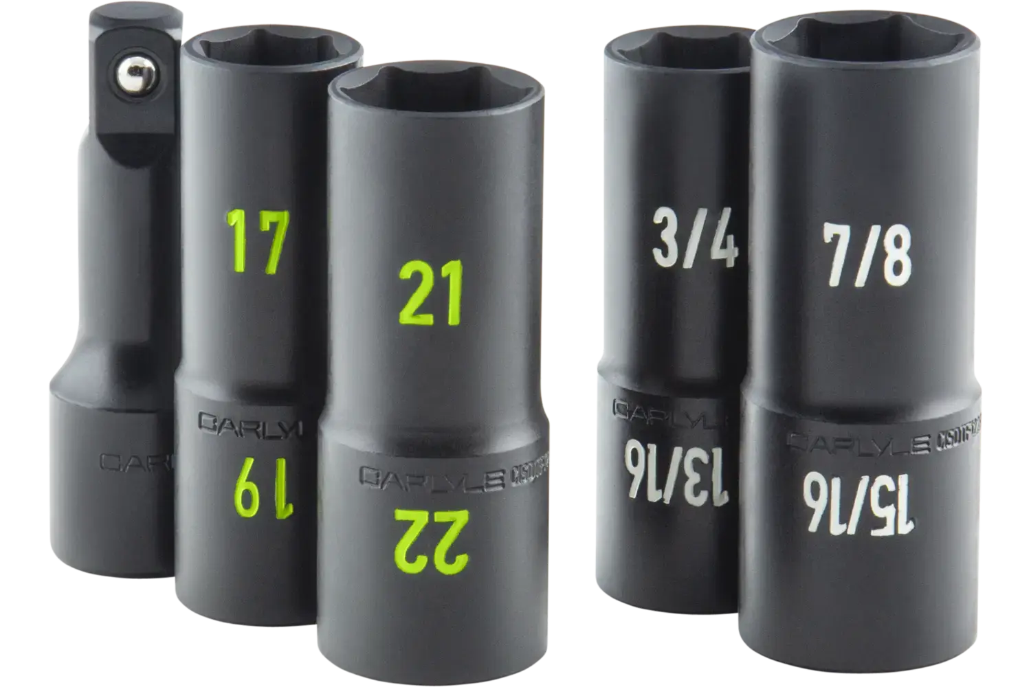 1/2 in. Drive Deep Impact Flip Socket Sets - SAE & Metric