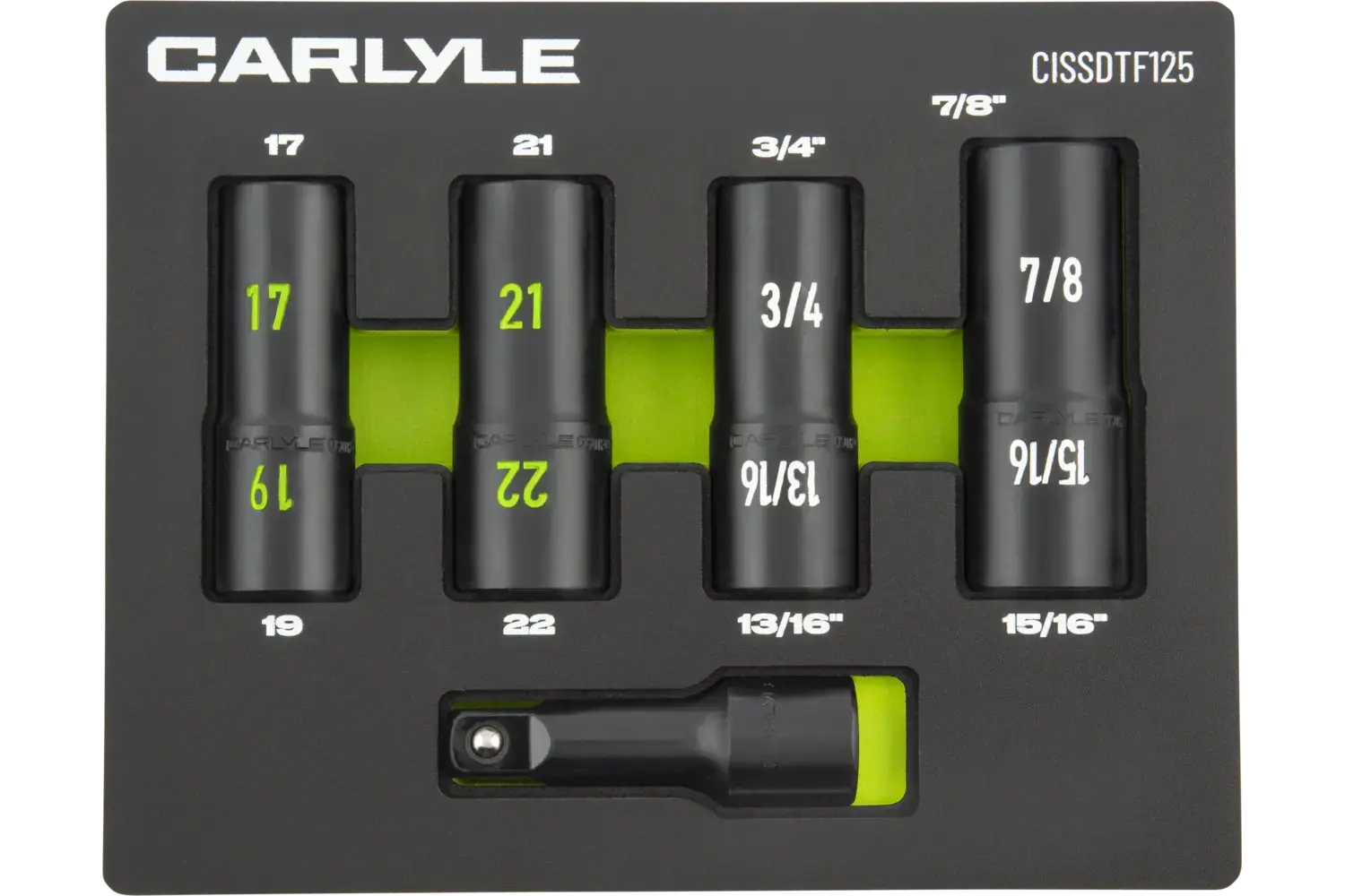 1/2 in. Drive Deep Impact Flip Socket Sets - SAE & Metric