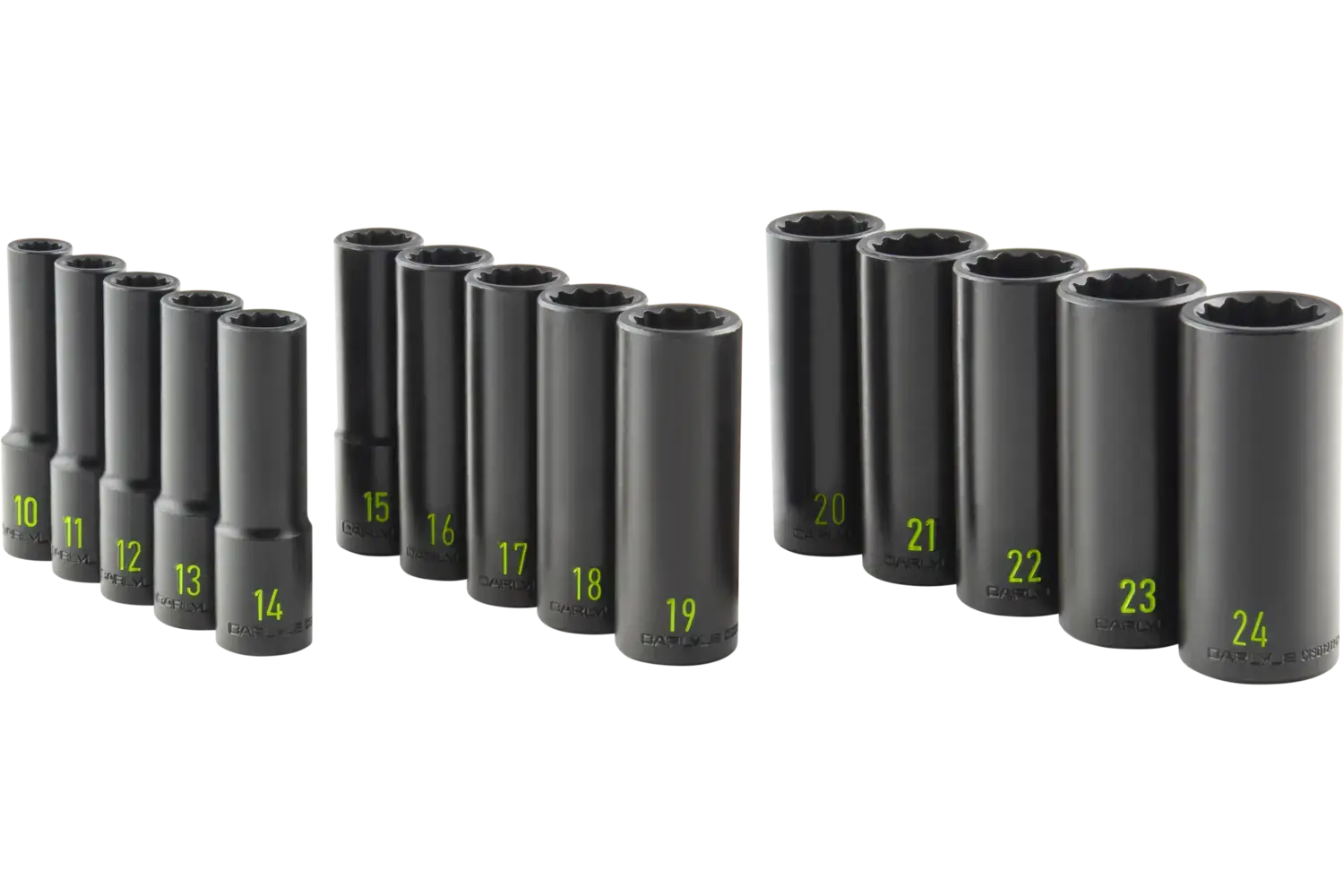 1/2 in. Drive Deep Impact Socket Sets - Metric