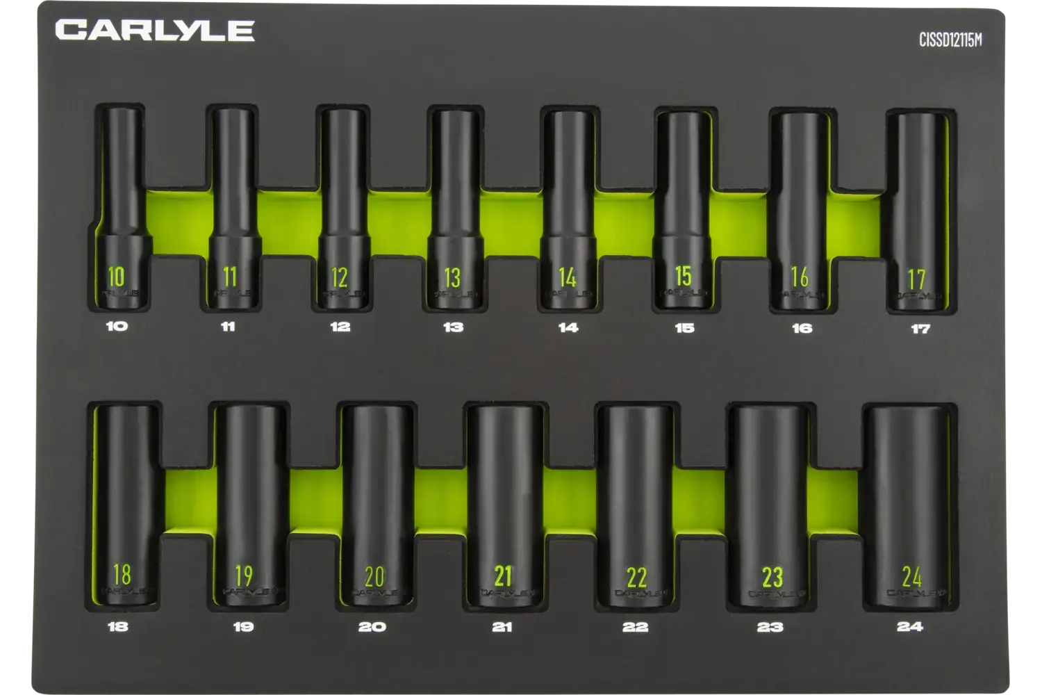 1/2 in. Drive Deep Impact Socket Sets - Metric