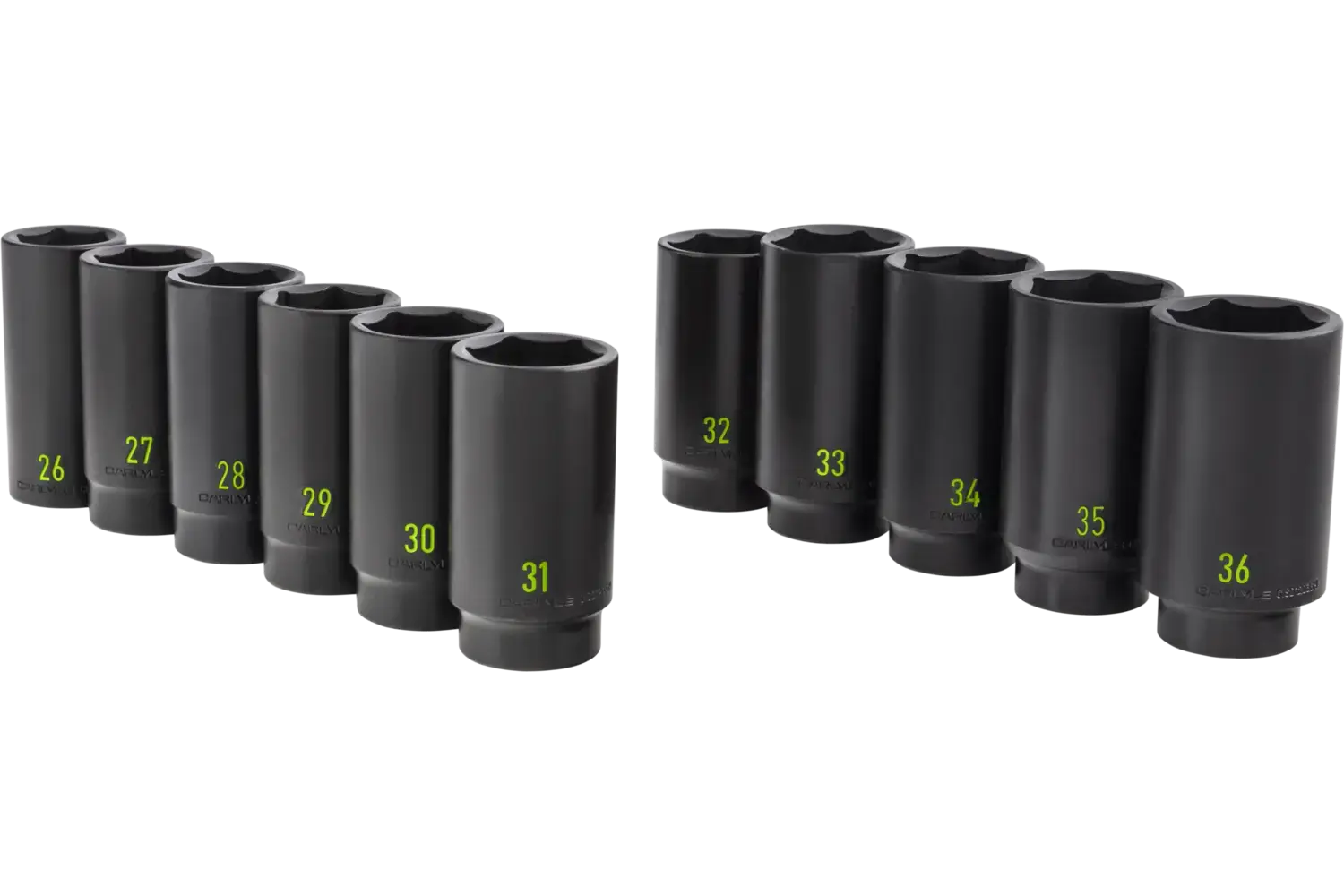 1/2 in. Drive Deep Impact Socket Sets - Metric