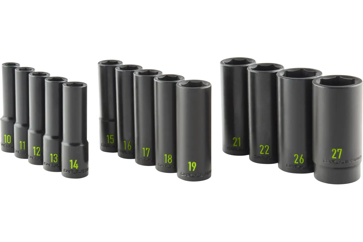 1/2 in. Drive Deep Impact Socket Sets - Metric